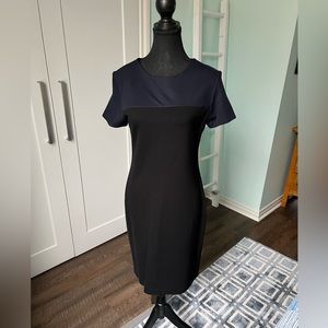 Pink Tartan Navy and Black Dress.